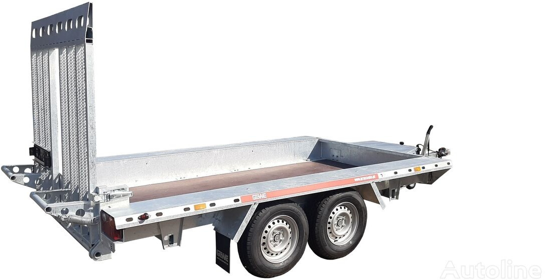 Gewe P3500 E/1 Przyczepa pod minikoparkę 3,5x1,6m SUPER MOCNA! - Baumaschinenanhänger: das Bild 3 Gewe P3500 E/1 Przyczepa pod minikoparkę 3,5x1,6m SUPER MOCNA! - Baumaschinenanhänger: das Bild 3