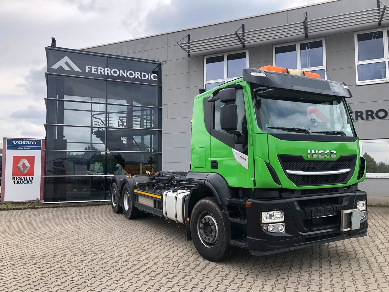 Iveco Stralis 460 AHK*Lenk/Lift-Achse*Meiller - Abrollkipper: das Bild 1 Iveco Stralis 460 AHK*Lenk/Lift-Achse*Meiller - Abrollkipper: das Bild 1