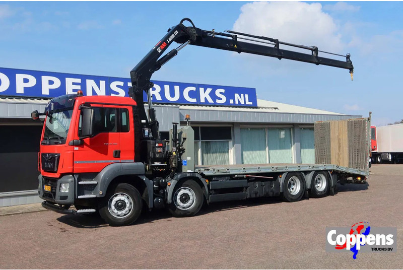 MAN TGS 35.360 8X2 Euro 6 Oprijwagen + HIAB 228 E 3 kraan. Radio grafisch + winch - Autokran: das Bild 1 MAN TGS 35.360 8X2 Euro 6 Oprijwagen + HIAB 228 E 3 kraan. Radio grafisch + winch - Autokran: das Bild 1