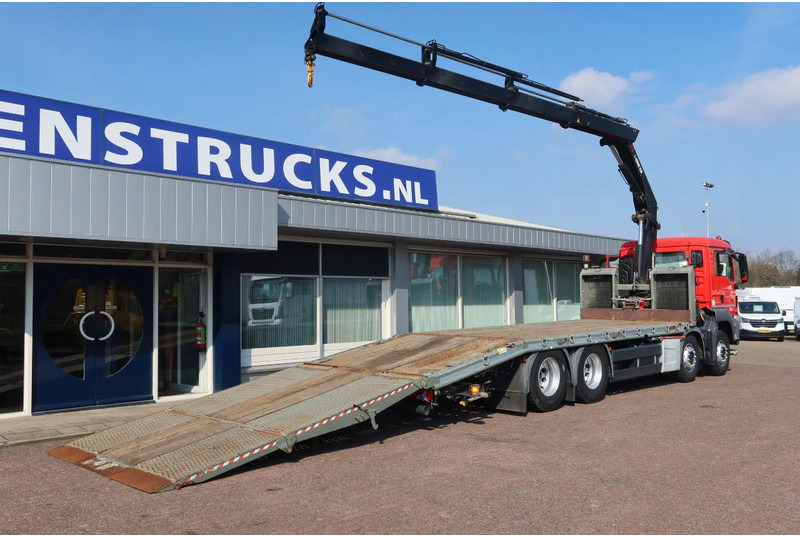 MAN TGS 35.360 8x2 Oprijwagen + HIAB 228 E 3 kraan. Radio grafisch + winch - Autotransporter LKW, Autokran: das Bild 3 MAN TGS 35.360 8x2 Oprijwagen + HIAB 228 E 3 kraan. Radio grafisch + winch - Autotransporter LKW, Autokran: das Bild 3