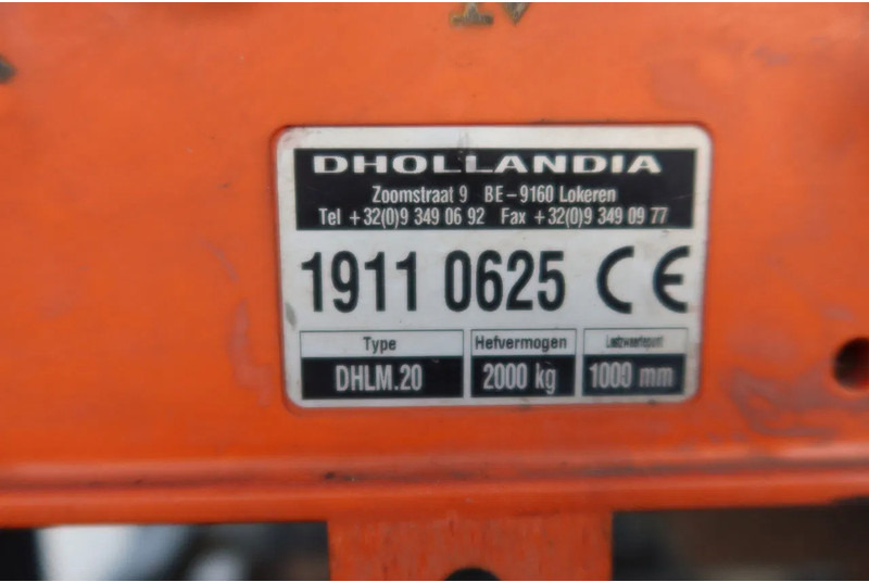 Koffer LKW Scania P280 4x2 Bak + Dhollandia Klep 2000 KG: das Bild 18