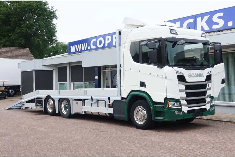 Scania R500 NGS Machinetransport 6x2 Hydralische oprijplaten - Autotransporter LKW: das Bild 2 Scania R500 NGS Machinetransport 6x2 Hydralische oprijplaten - Autotransporter LKW: das Bild 2