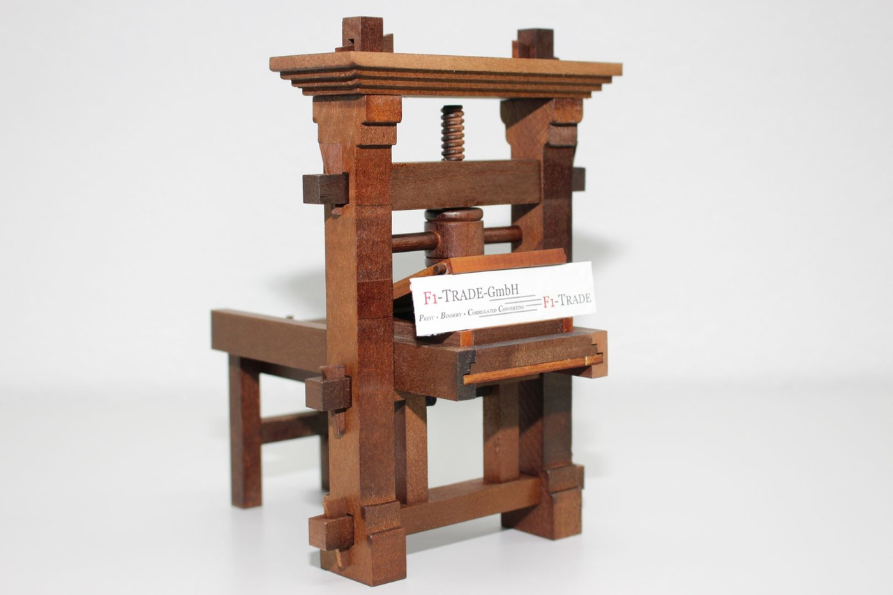 Hans Schilling HSM - Druckmaschine: das Bild 1 Hans Schilling HSM - Druckmaschine: das Bild 1