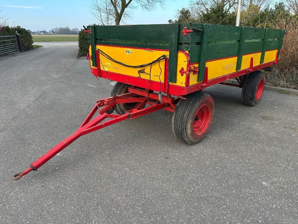 Miedema landbouwwagen vierwielige wagen schamelwagen - Landwirtschaftlicher Anhänger: das Bild 4 Miedema landbouwwagen vierwielige wagen schamelwagen - Landwirtschaftlicher Anhänger: das Bild 4