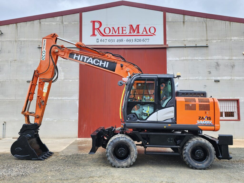 HITACHI ZX140W-6 - Mobilbagger: das Bild 1 HITACHI ZX140W-6 - Mobilbagger: das Bild 1