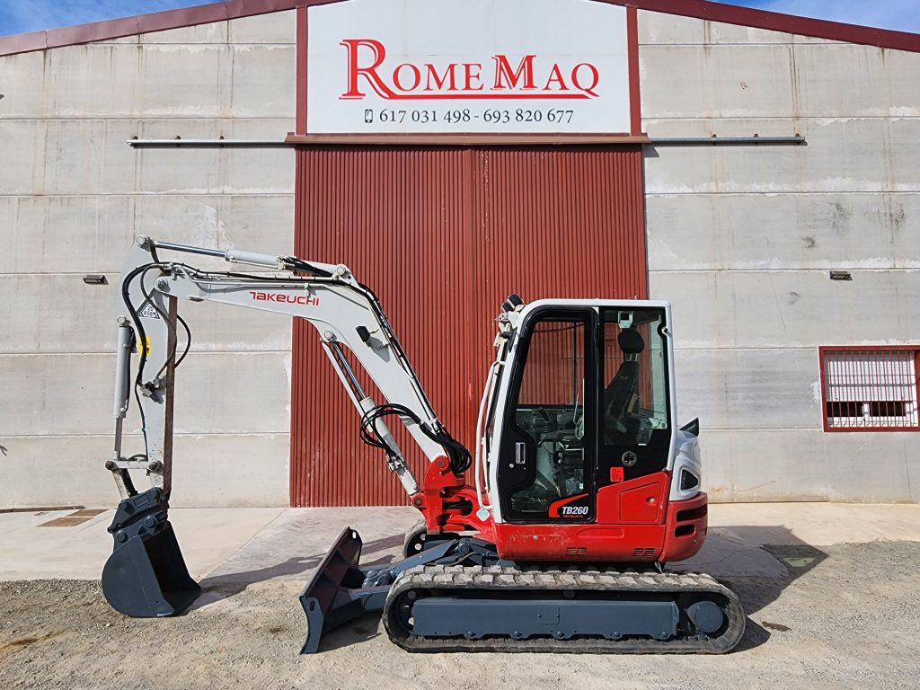 TAKEUCHI TB260 - Minibagger: das Bild 1 TAKEUCHI TB260 - Minibagger: das Bild 1
