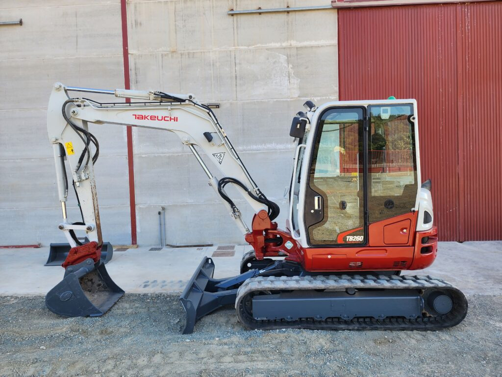 TAKEUCHI TB260 - Minibagger: das Bild 1 TAKEUCHI TB260 - Minibagger: das Bild 1