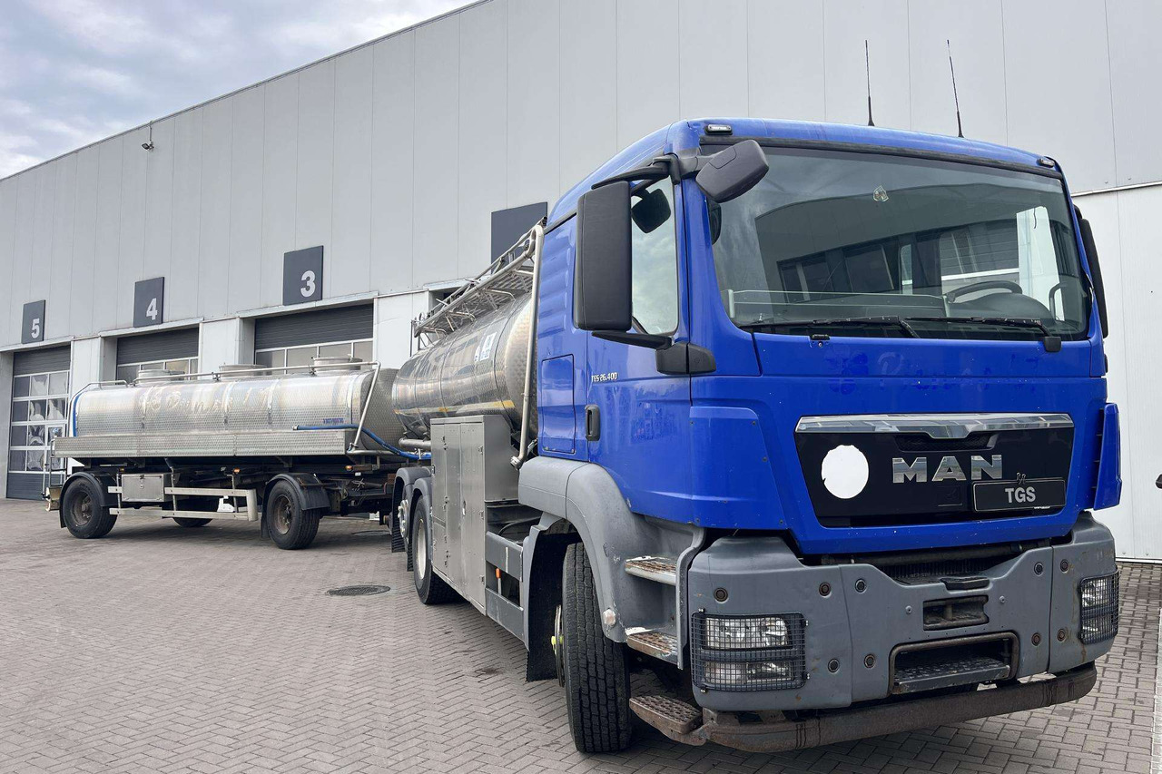 MAN TGS 26.400 6X2-2 Plandex (08632) - Tankwagen: das Bild 1 MAN TGS 26.400 6X2-2 Plandex (08632) - Tankwagen: das Bild 1
