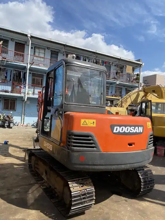 Minibagger Doosan DH55-V Used Excavator Crawler Excavator Second Hand Japan Engine DH55-V Doosan Excavator in stock for sale: das Bild 6