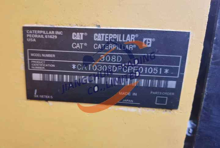 Good Price CAT 305.5E 307 308C 308D 308E 312D 315D 320C 320D Second Hand 7 Tons Used Mini Crawler Excavator – Leasing Good Price CAT 305.5E 307 308C 308D 308E 312D 315D 320C 320D Second Hand 7 Tons Used Mini Crawler Excavator: das Bild 6