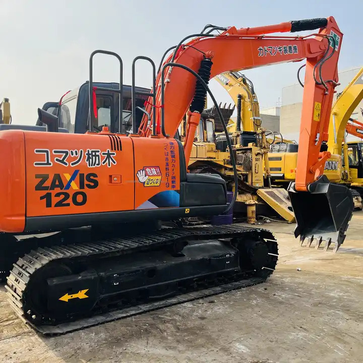 Second Hand Hot Selling Construction Machinery zx120 Used 10ton Medium-sized Hydraulic Crawler Excavator on sale - Bagger: das Bild 1 Second Hand Hot Selling Construction Machinery zx120 Used 10ton Medium-sized Hydraulic Crawler Excavator on sale - Bagger: das Bild 1