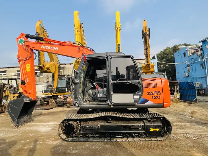 Second Hand Hot Selling Construction Machinery zx120 Used 10ton Medium-sized Hydraulic Crawler Excavator on sale - Bagger: das Bild 3 Second Hand Hot Selling Construction Machinery zx120 Used 10ton Medium-sized Hydraulic Crawler Excavator on sale - Bagger: das Bild 3