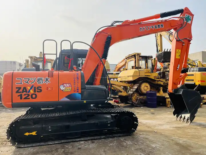 Second Hand Hot Selling Construction Machinery zx120 Used 10ton Medium-sized Hydraulic Crawler Excavator on sale - Bagger: das Bild 4 Second Hand Hot Selling Construction Machinery zx120 Used 10ton Medium-sized Hydraulic Crawler Excavator on sale - Bagger: das Bild 4