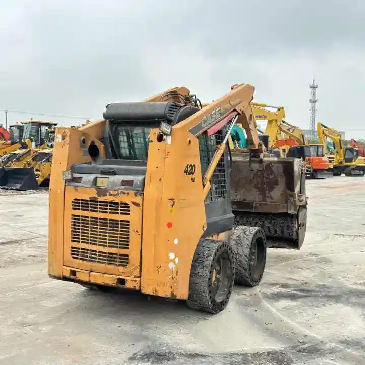 Used Case 420 Backhoe Loader Used Skid Steer Loader CASE 430 CASE 440 - Kompaktlader: das Bild 2 Used Case 420 Backhoe Loader Used Skid Steer Loader CASE 430 CASE 440 - Kompaktlader: das Bild 2