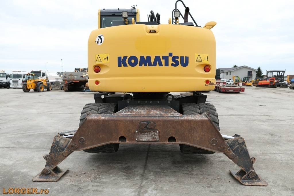 Komatsu PW 148-10 - Mobilbagger: das Bild 5 Komatsu PW 148-10 - Mobilbagger: das Bild 5