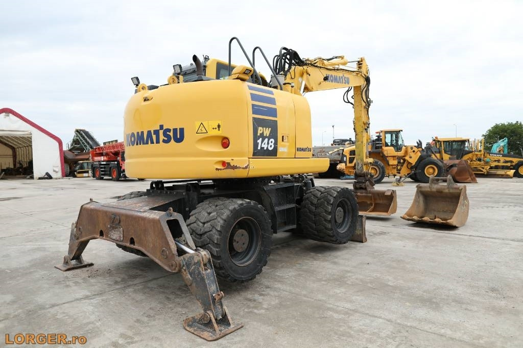Komatsu PW 148-10 - Mobilbagger: das Bild 4 Komatsu PW 148-10 - Mobilbagger: das Bild 4