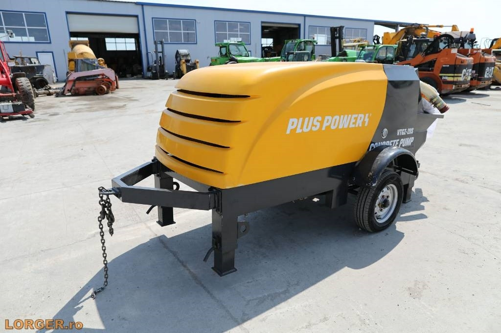 Plus Power VTGZ - 20S - Stationäre Betonpumpe: das Bild 1 Plus Power VTGZ - 20S - Stationäre Betonpumpe: das Bild 1
