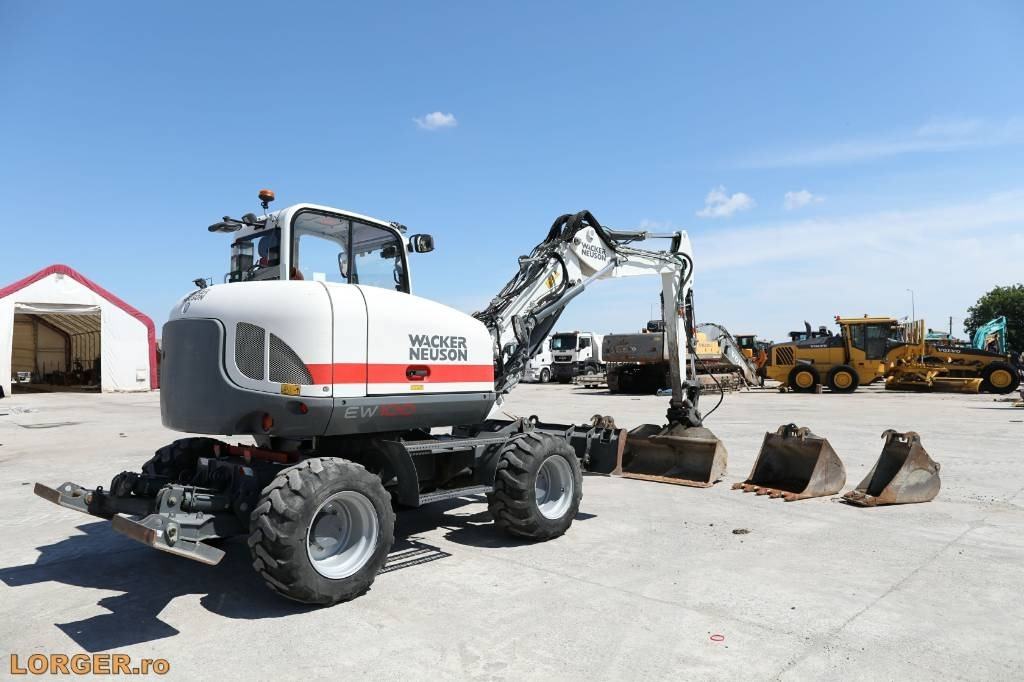 Wacker Neuson EW 100 - Mobilbagger: das Bild 4 Wacker Neuson EW 100 - Mobilbagger: das Bild 4
