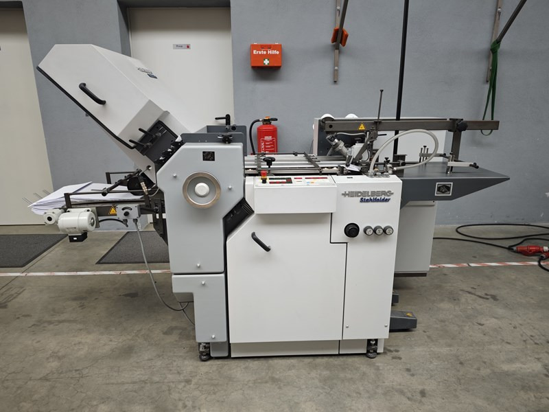 Heidelberg, Heidelberg/Stahl Heidelberg Stahlfolder Ti 40 I 2009 - Falzmaschine: das Bild 1 Heidelberg, Heidelberg/Stahl Heidelberg Stahlfolder Ti 40 I 2009 - Falzmaschine: das Bild 1