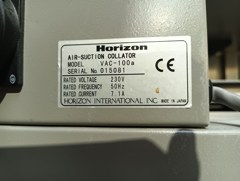 Horizon VAC-100a - Druckmaschine: das Bild 5 Horizon VAC-100a - Druckmaschine: das Bild 5