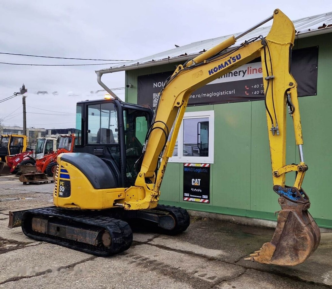 Komatsu PC50 MR-2 - Minibagger: das Bild 1 Komatsu PC50 MR-2 - Minibagger: das Bild 1