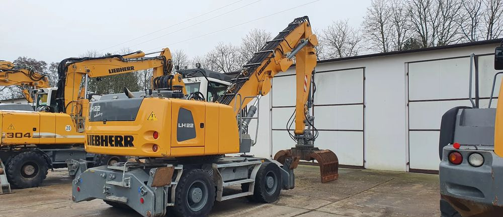 Liebherr LH 22 M - Umschlagbagger: das Bild 3 Liebherr LH 22 M - Umschlagbagger: das Bild 3