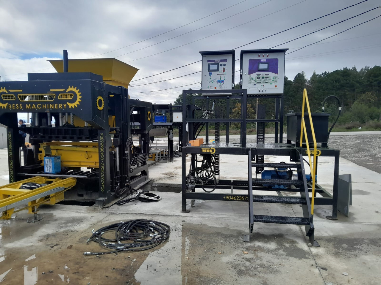 Automatic Concrete Block Machine | PRS-600 - Betonsteinmaschine: das Bild 5 Automatic Concrete Block Machine | PRS-600 - Betonsteinmaschine: das Bild 5