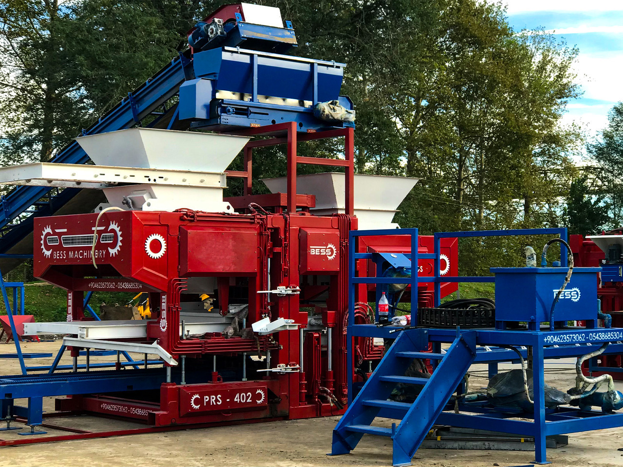 Automatic Paving Block Machine | PRS-402 - Betonsteinmaschine: das Bild 2 Automatic Paving Block Machine | PRS-402 - Betonsteinmaschine: das Bild 2