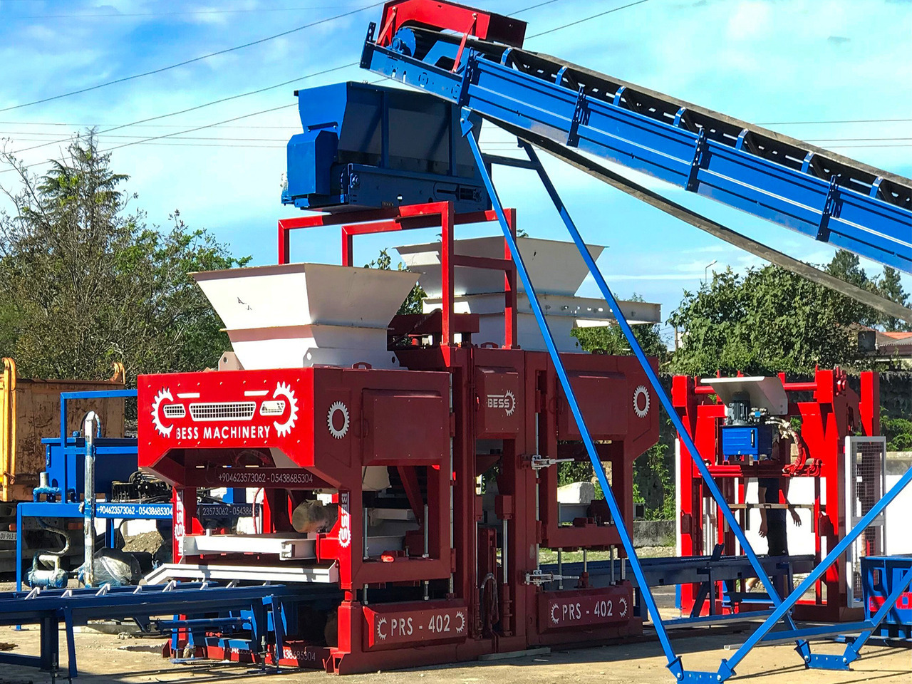 Automatic Paving Block Machine | PRS-402 - Betonsteinmaschine: das Bild 5 Automatic Paving Block Machine | PRS-402 - Betonsteinmaschine: das Bild 5
