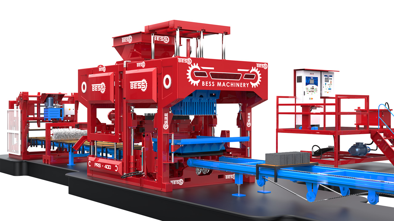 Betonsteinmaschine neu kaufen Concrete Block Machine | PRS-400 Fully Automatic: das Bild 6