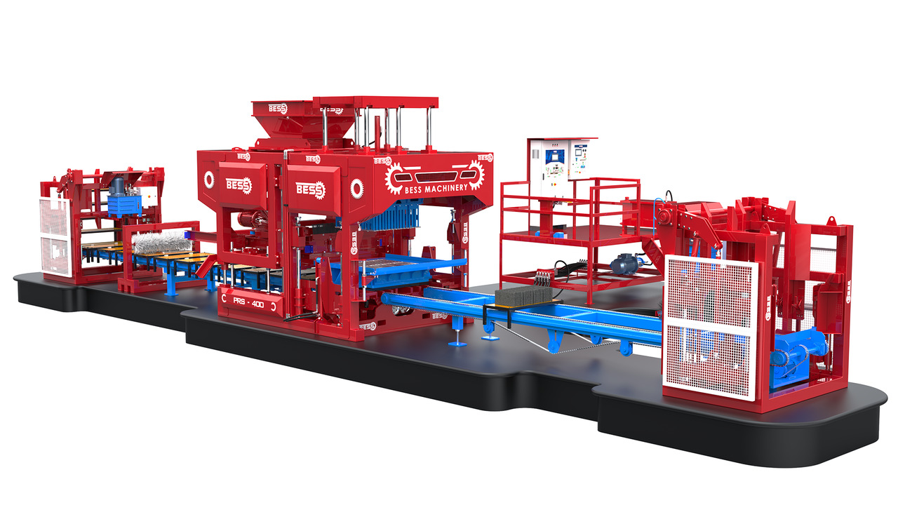 Concrete Block Machine | PRS-400 Fully Automatic - Betonsteinmaschine: das Bild 5 Concrete Block Machine | PRS-400 Fully Automatic - Betonsteinmaschine: das Bild 5