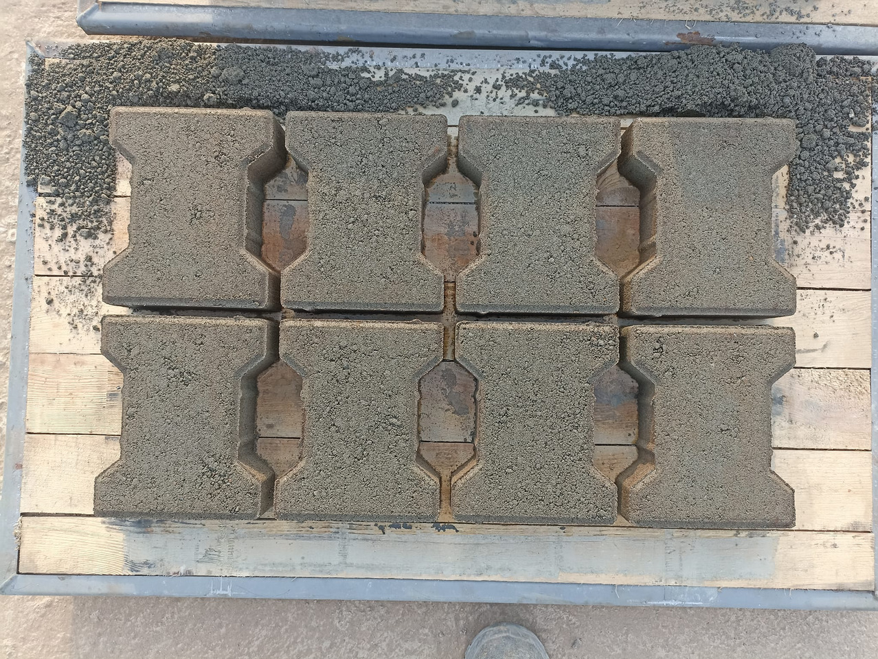 Betonsteinmaschine Economic Concrete Block Machine: das Bild 8