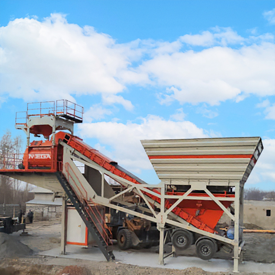 Mobile Concrete Batching Plant - Betonmischanlage: das Bild 2 Mobile Concrete Batching Plant - Betonmischanlage: das Bild 2