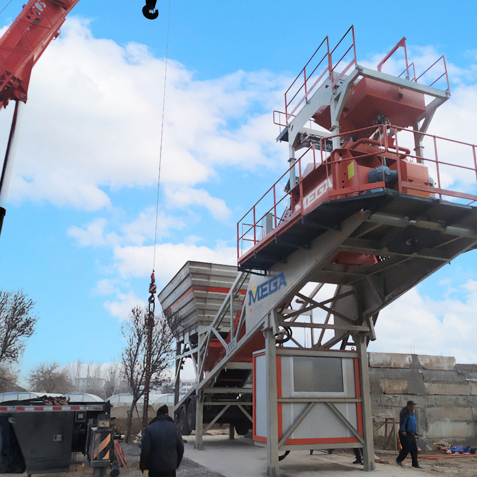 Mobile Concrete Batching Plant - Betonmischanlage: das Bild 4 Mobile Concrete Batching Plant - Betonmischanlage: das Bild 4