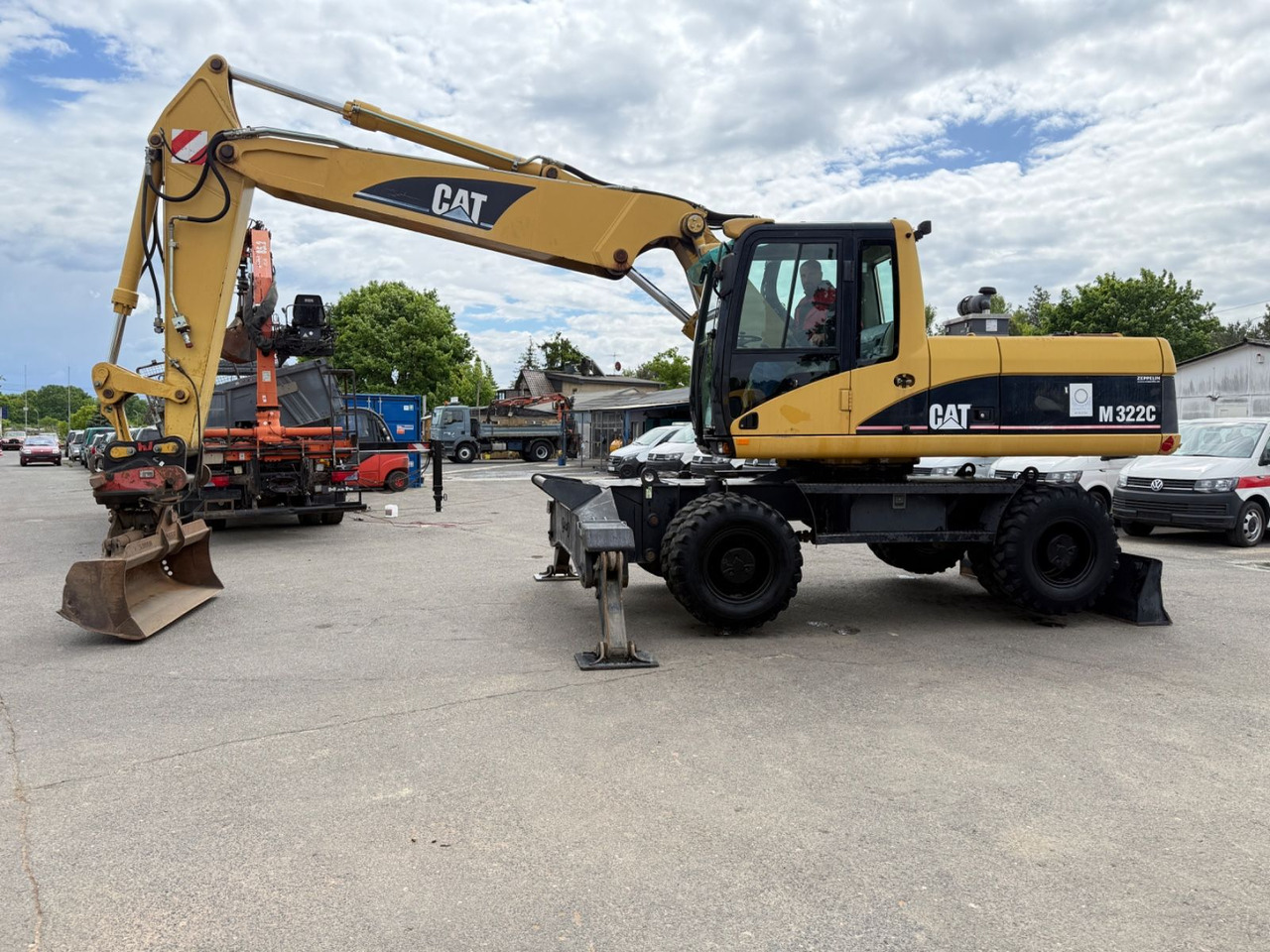 CAT M 322C - Mobilbagger: das Bild 4 CAT M 322C - Mobilbagger: das Bild 4