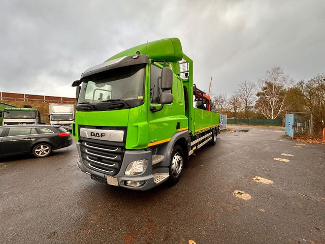 DAF CF 370 mit Kran Klima Tempomat - Pritsche LKW, Autokran: das Bild 3 DAF CF 370 mit Kran Klima Tempomat - Pritsche LKW, Autokran: das Bild 3