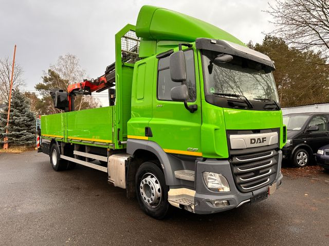 DAF CF 370 mit Kran Klima Tempomat - Pritsche LKW, Autokran: das Bild 2 DAF CF 370 mit Kran Klima Tempomat - Pritsche LKW, Autokran: das Bild 2
