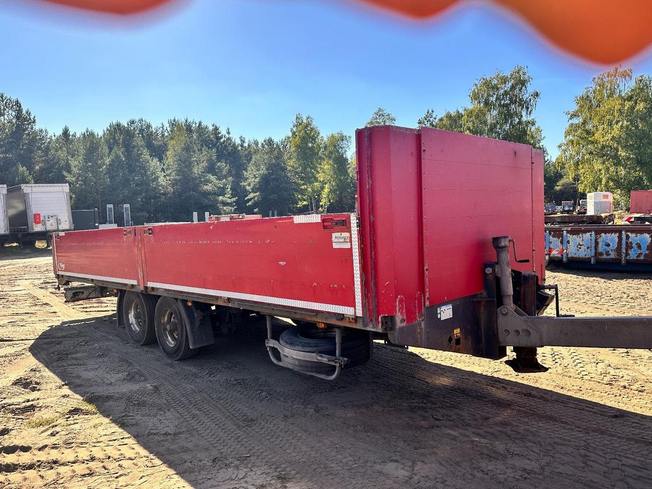 Fliegl TPS 18 - Pritschenanhänger/ Plattformanhänger: das Bild 2 Fliegl TPS 18 - Pritschenanhänger/ Plattformanhänger: das Bild 2