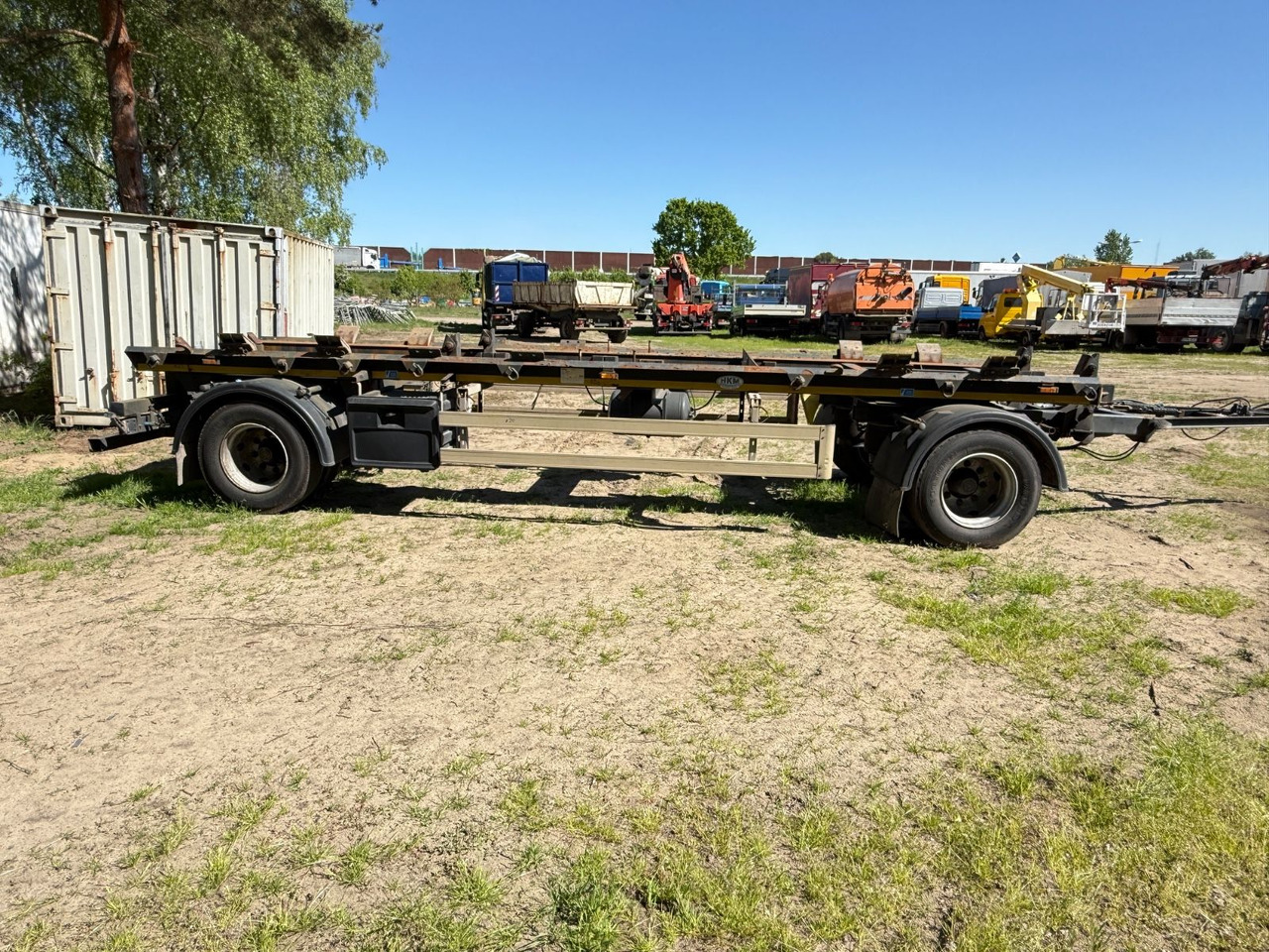 HKM A 18 ZL 5.0 Abrollanhänger für 2 Absetzcontainer - Abrollanhänger/ Absetzanhänger: das Bild 2 HKM A 18 ZL 5.0 Abrollanhänger für 2 Absetzcontainer - Abrollanhänger/ Absetzanhänger: das Bild 2