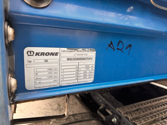 Planenauflieger Krone SDP 27 ELB4-CS: das Bild 10 Planenauflieger Krone SDP 27 ELB4-CS: das Bild 10