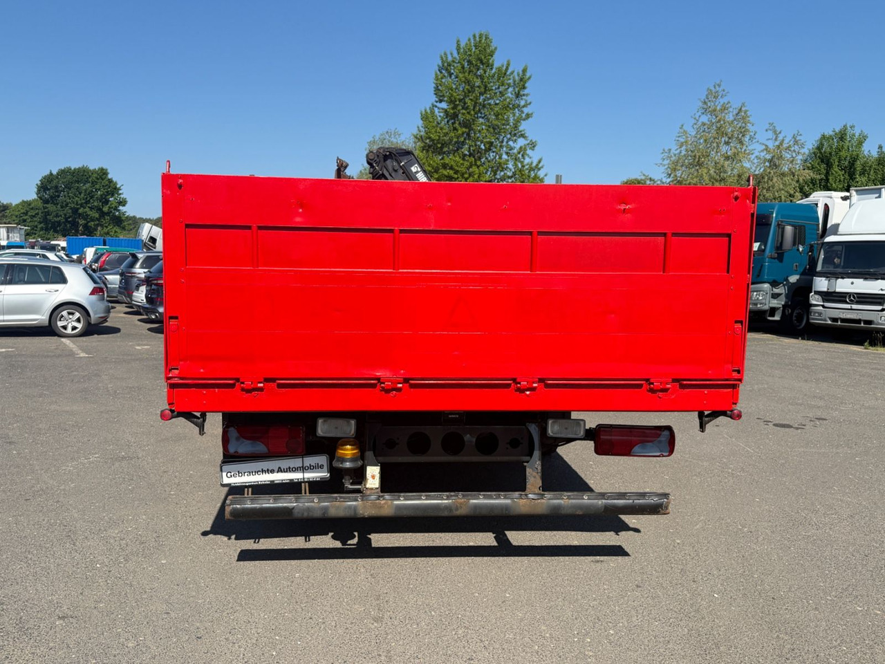 MAN TGL 12.210 mit Kran - Pritsche LKW, Autokran: das Bild 4 MAN TGL 12.210 mit Kran - Pritsche LKW, Autokran: das Bild 4