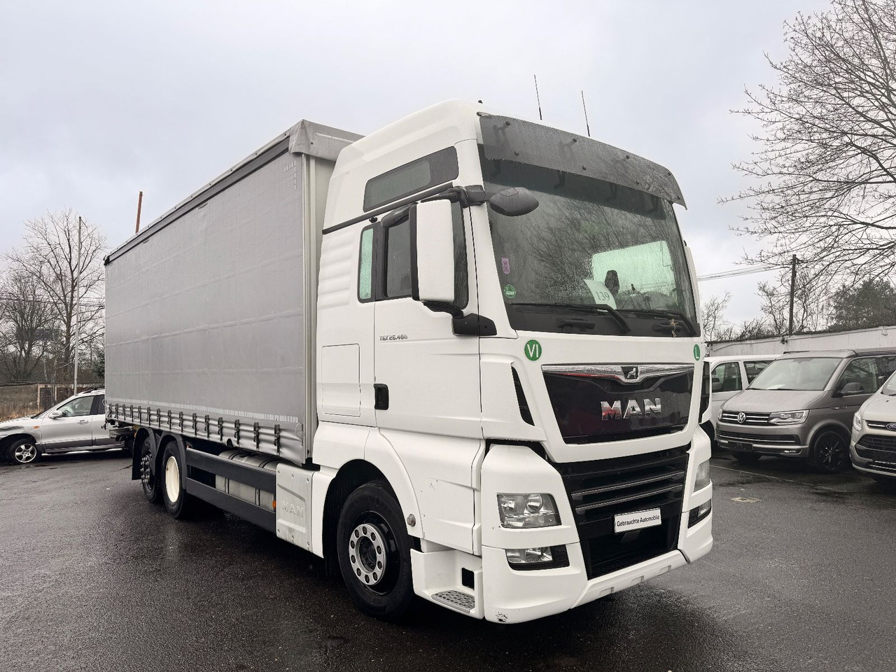 MAN TGX 26.460 Jumbo - Plane LKW: das Bild 2 MAN TGX 26.460 Jumbo - Plane LKW: das Bild 2