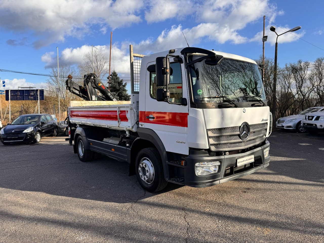 Mercedes-Benz Atego 1224 Kipper - Kran - Kipper, Autokran: das Bild 2 Mercedes-Benz Atego 1224 Kipper - Kran - Kipper, Autokran: das Bild 2