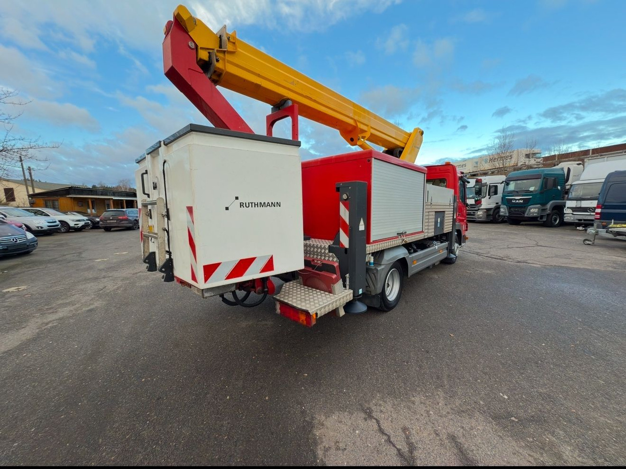 Mercedes-Benz Atego 816 2 4-Zyl. 4x2 Hebebühne - LKW mit Arbeitsbühne: das Bild 4 Mercedes-Benz Atego 816 2 4-Zyl. 4x2 Hebebühne - LKW mit Arbeitsbühne: das Bild 4