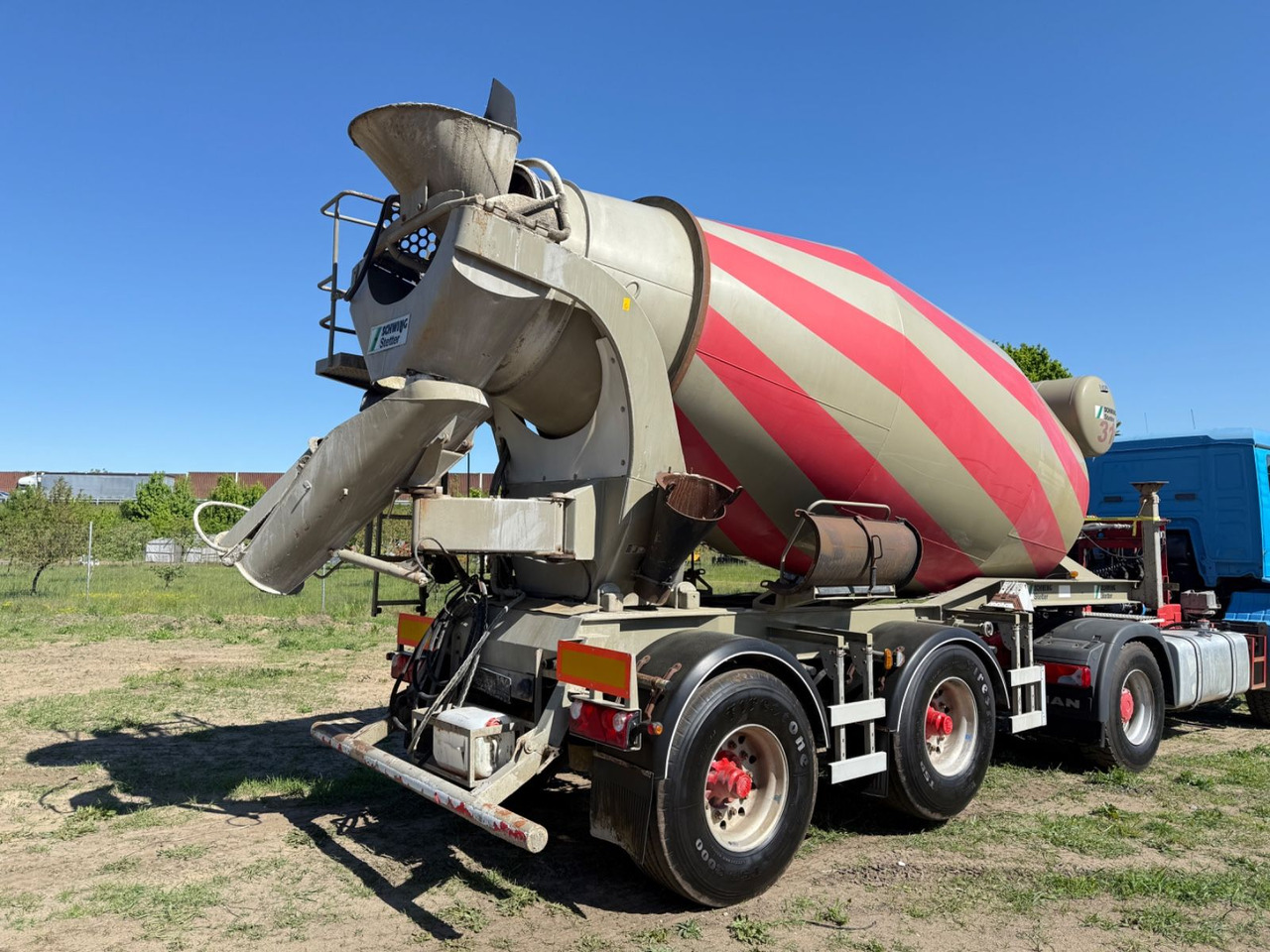 Stetter Mischer-Mixer Typ AM 10 FH Betonmischer - Betonmischer Auflieger: das Bild 5 Stetter Mischer-Mixer Typ AM 10 FH Betonmischer - Betonmischer Auflieger: das Bild 5