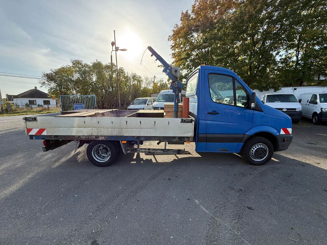 Volkswagen Crafter Pritsche 50 mittel L2 KRAN 500 KG - Pritsche Transporter: das Bild 3 Volkswagen Crafter Pritsche 50 mittel L2 KRAN 500 KG - Pritsche Transporter: das Bild 3