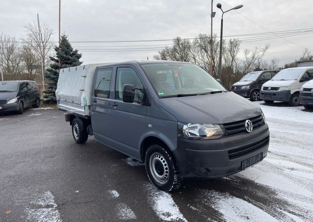 Volkswagen T5 Transporter Pritsche Pritsche Doppelkabine - Planen Transporter: das Bild 2 Volkswagen T5 Transporter Pritsche Pritsche Doppelkabine - Planen Transporter: das Bild 2