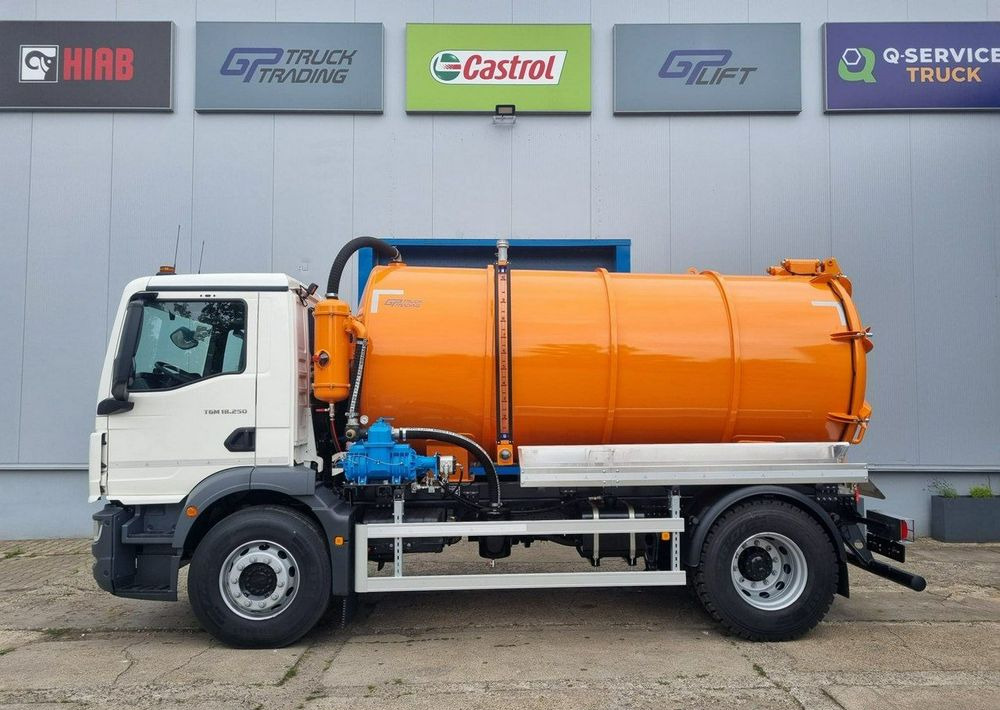 MAN TGM 18.250, zabudowa asenizacyjna Janco/GP Lift - Müllwagen: das Bild 2 MAN TGM 18.250, zabudowa asenizacyjna Janco/GP Lift - Müllwagen: das Bild 2