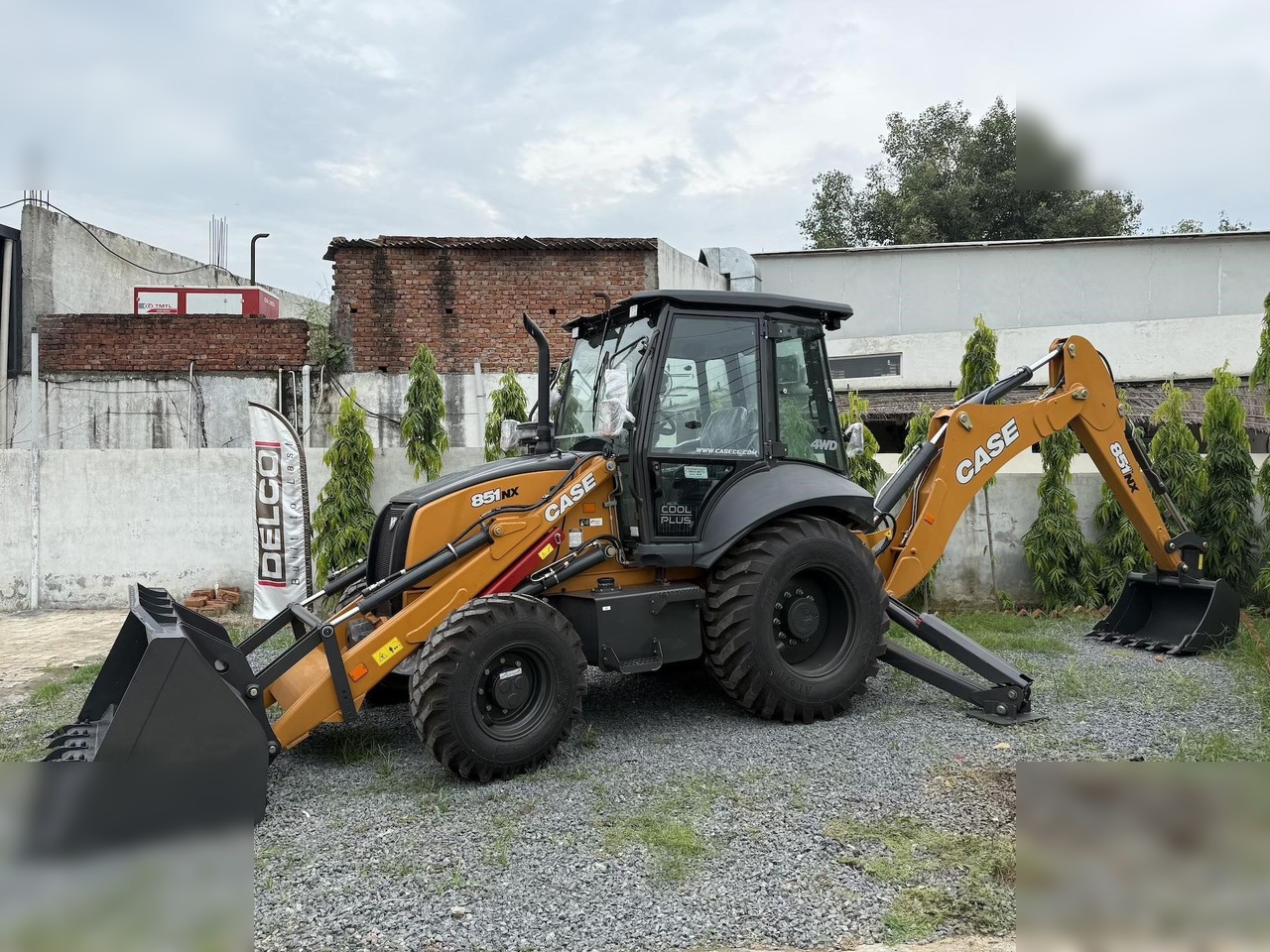 CASE 851NX CP - Baggerlader: das Bild 2 CASE 851NX CP - Baggerlader: das Bild 2