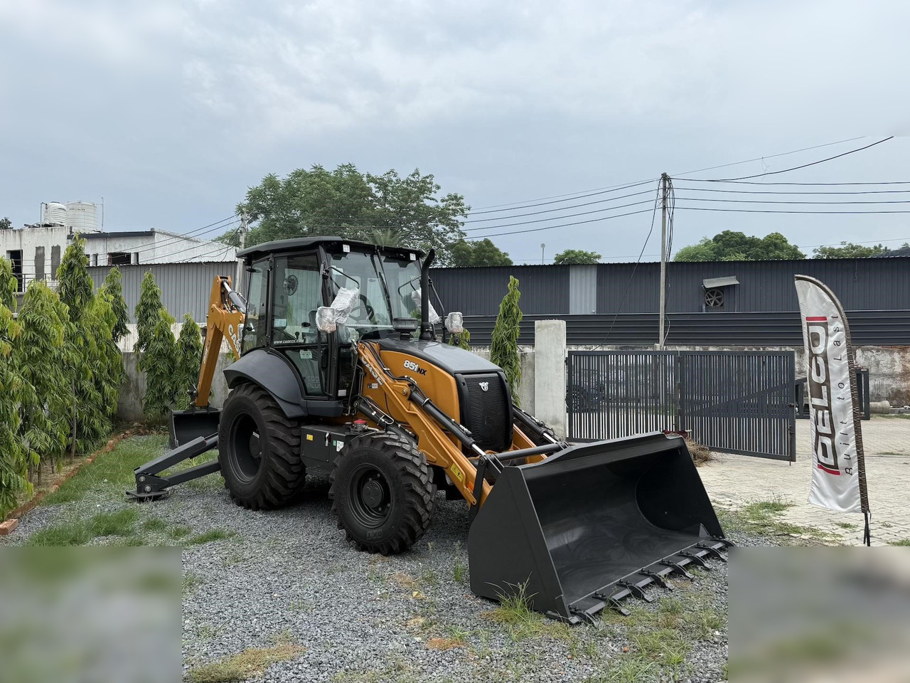 CASE 851NX CP - Baggerlader: das Bild 1 CASE 851NX CP - Baggerlader: das Bild 1